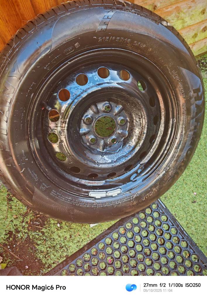 New Spare Wheel and tyre  215/65/R16