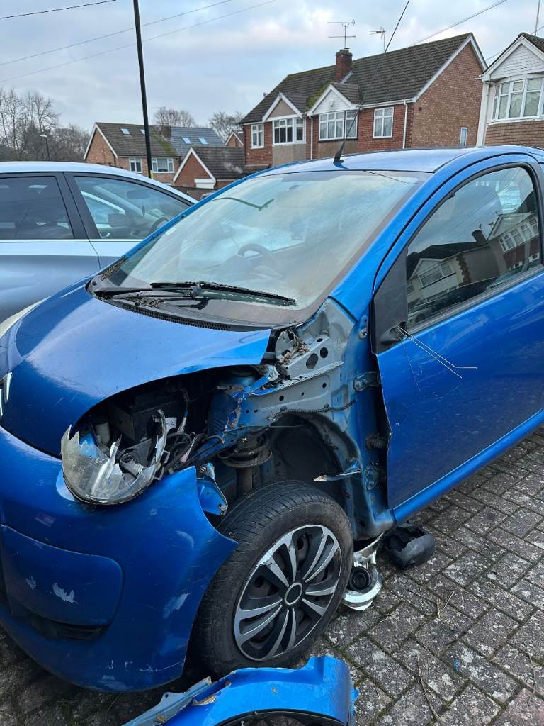 Citroen C1 2010 1.0L Petrol (DAMAGED BUT WORKING; SELLING AS IS)