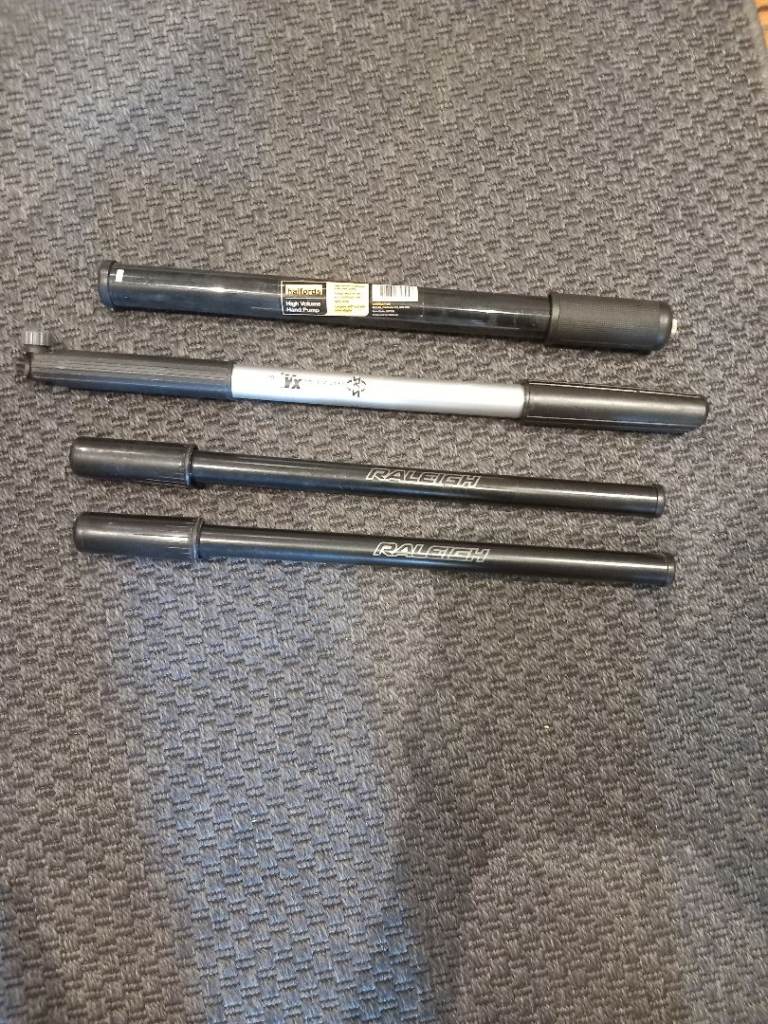Bicycle pumps galore! 