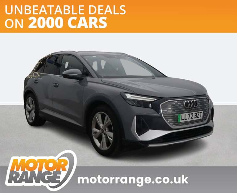 2022 Audi Q4 e-tron 150kW 40 82kWh S Line 5dr Auto ESTATE ELECTRIC Automatic