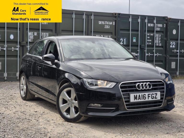 2016 Audi A3 1.4 TFSI Sport Sportback 5dr Petrol Manual Euro 6 (s/s) (Nav) (125 ps) Hatchback Pet...