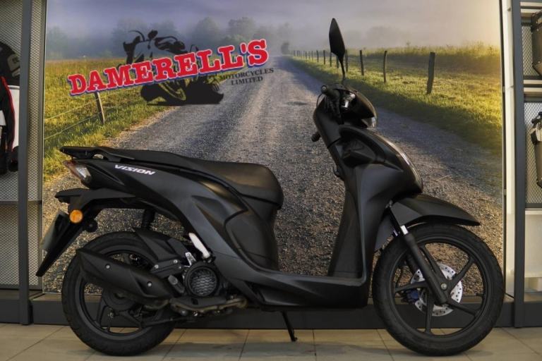 2021 HONDA NSC110 VISION BLACK SCOOTER MOTORCYCLE