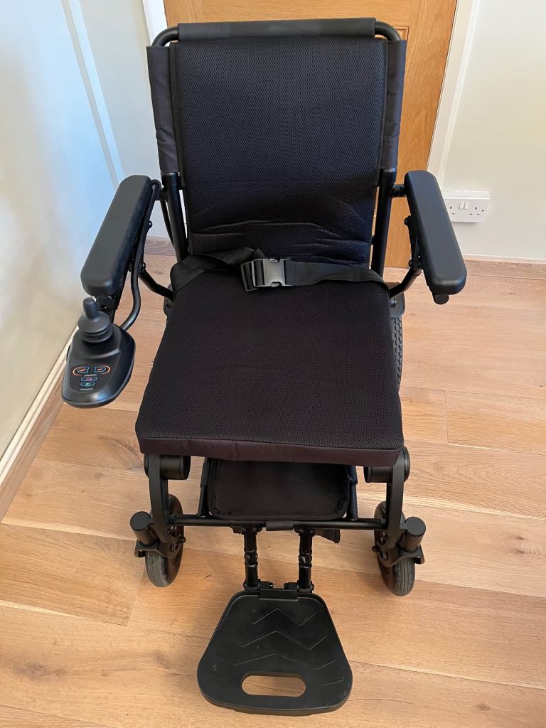 image for Quickie Q50R folding electric indoor/outdoor wheelchair 