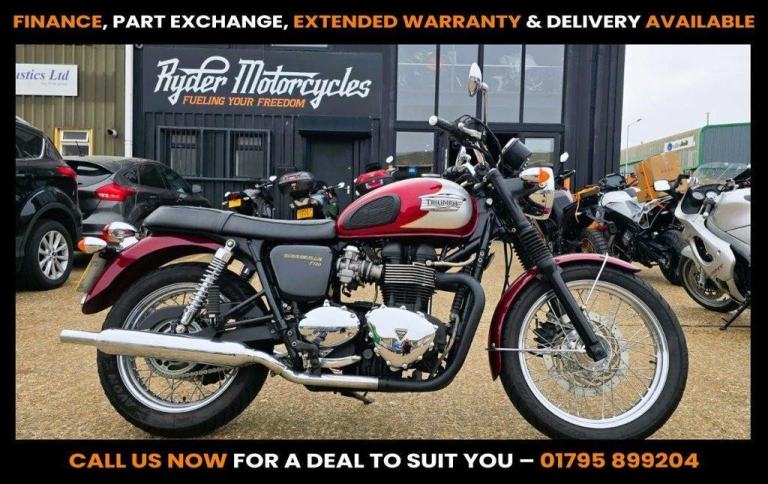 2009 09 TRIUMPH BONNEVILLE T100 - BUY ONLINE 24 HRS A DAY - FINANCE AVAILABLE