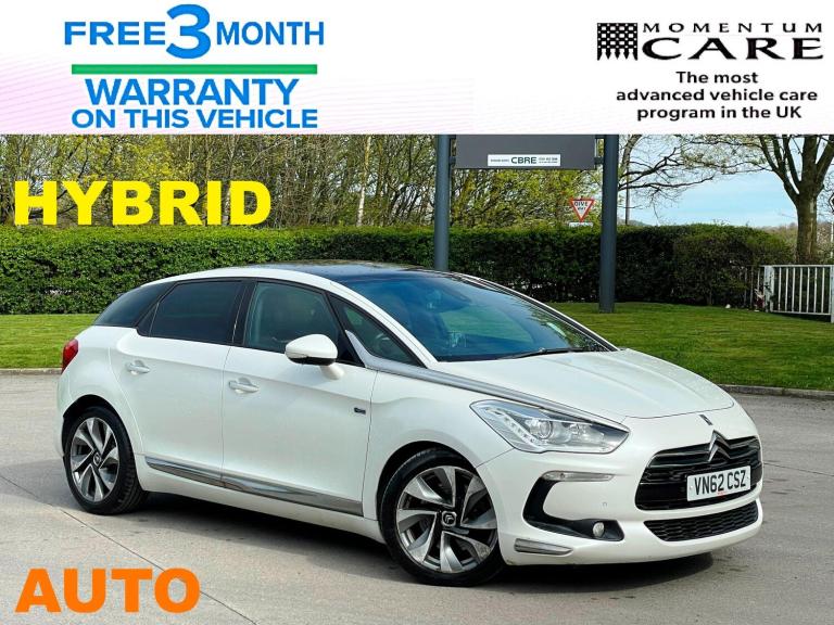 2012 Citroen DS5 2.0 HDi Hybrid4 Airdream DStyle 5dr EGS HATCHBACK DIESEL/ELECTRIC Automatic