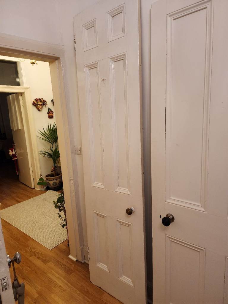Extra long Victorian door