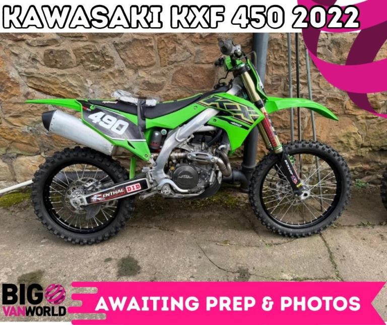 Kawasaki KXF 450 2022 - 50 Hrs - Stock 