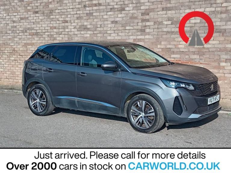 2021 Peugeot 3008 1.6 13.2kWh Allure SUV 5dr Petrol Plug-in Hybrid e-EAT Euro 6 (s/s) (225 ps HAT...