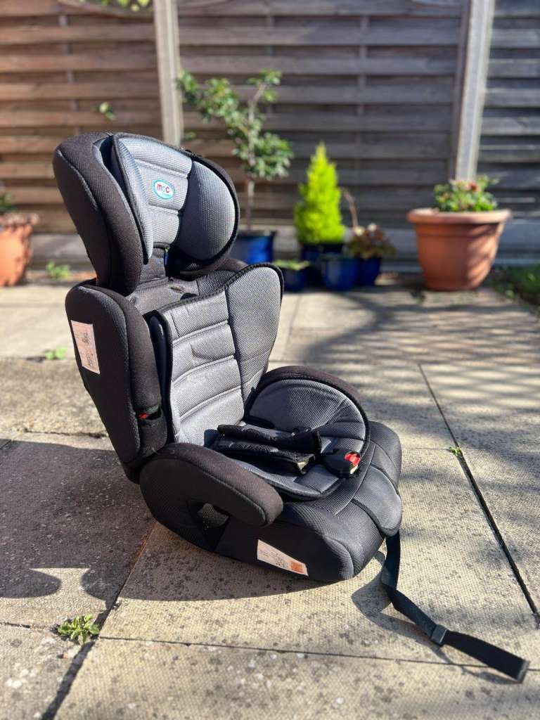 MCC Direct 1-2-3 Child / Toddler Car Seat – Grey / Black – Great Condition