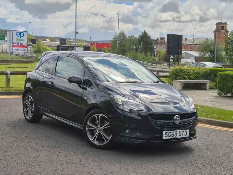 2018 Vauxhall Corsa 1.4T [150] Black Edition 3dr HATCHBACK PETROL Manual