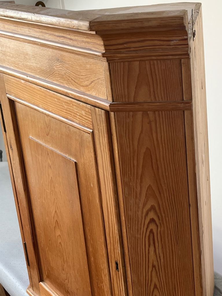 Pine Corner Cupboard