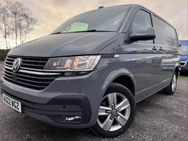 £496 Per Month. 2022 Volkswagen Transporter T6.1 Highline 150. Pure Grey. AC. 
