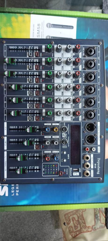 Audio mixing Deck