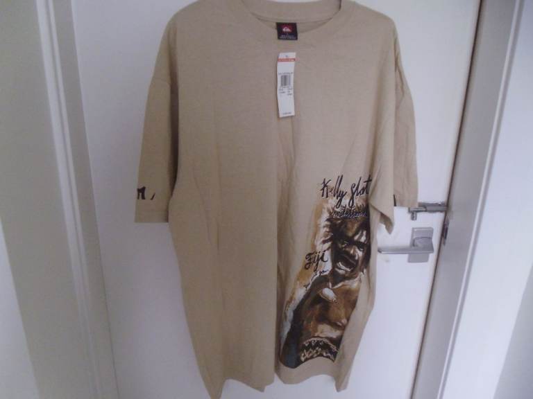 QUIKSILVER KELLY SLATER FIJI INVITATIONAL T-SHIRT,SIZE XL.