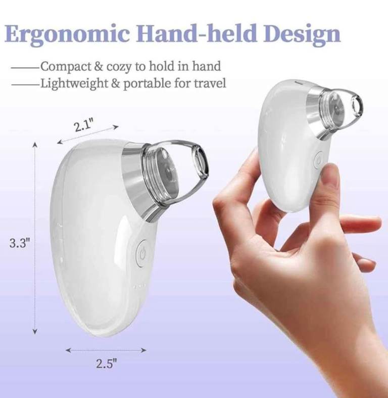 Brand New Unopened Black Head Remover 4 Probes&3 Adjustable Suction USB Rechargeable