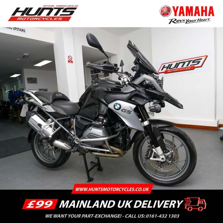 2016, '16 reg. BMW R1200GS Triple Black. See Ad For Full Spec. £7,995