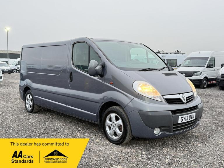 2013 Vauxhall Vivaro 2.0CDTI [115PS] Sportive Van 2.9t Euro 5 PANEL VAN DIESEL Manual