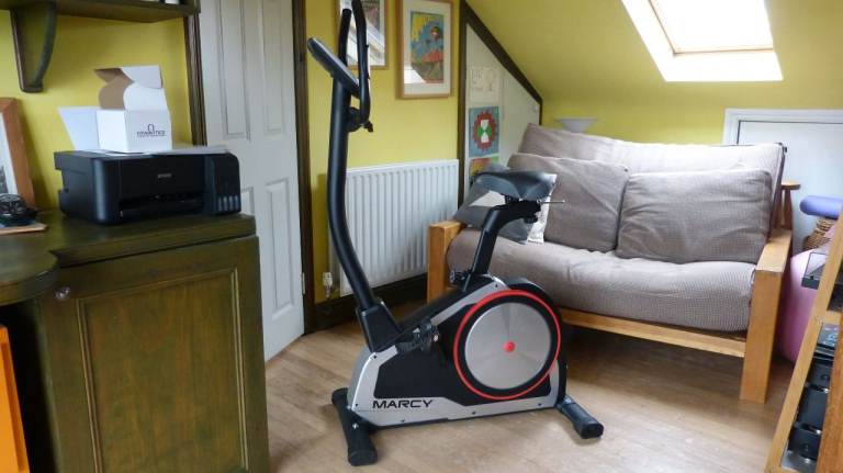 Marcy Exercise Bike B80 Upright with manual - barely used - £300 when purchased - offers welcome