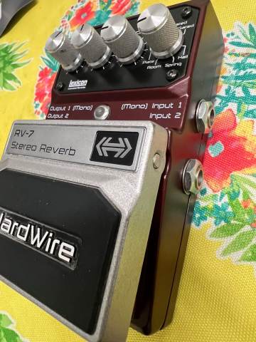 Digitech HardWire RV-7 - Stereo Reverb pedal, £180.00 for Sale