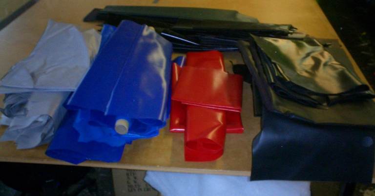 PVC Fabric off-cuts