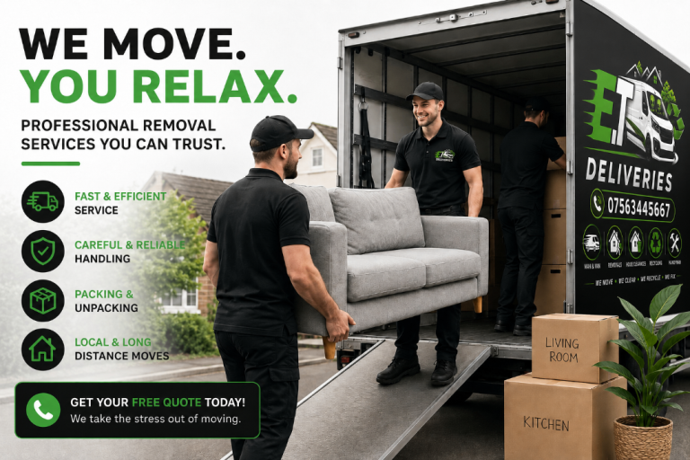 MAN & VAN, REMOVALS, HOUSE CLEARANCES, RECYCLING ♻️, HANDYMAN