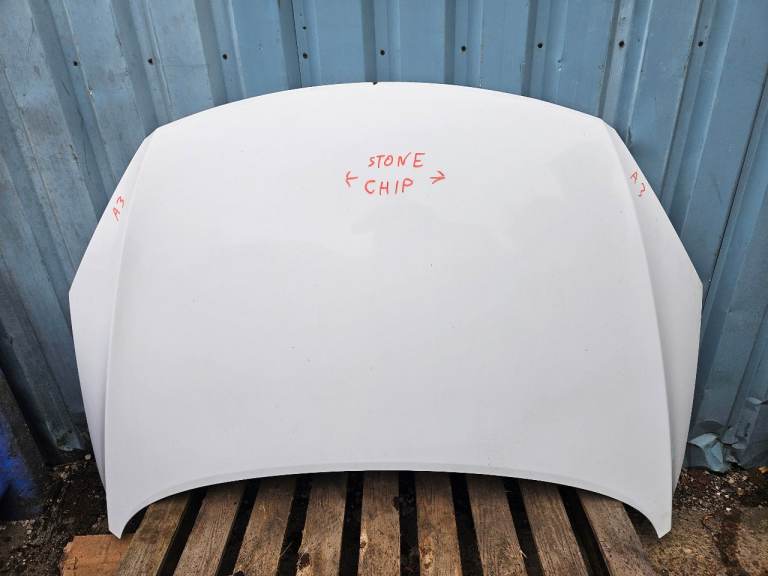 KIA CEED MK1 2010 HATCHBACK 5DR BONNET IN WHITE