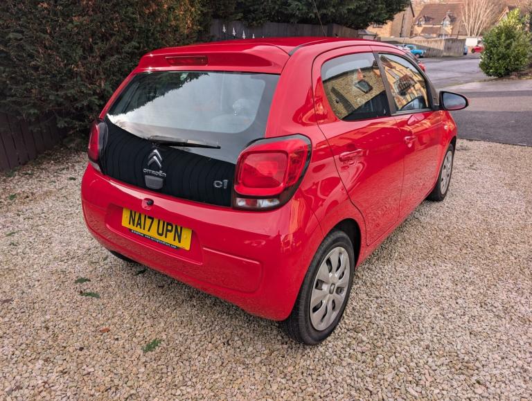 2017 Citroen C1 1.0 VTi Feel 5dr Red Hatchback Manual  HATCHBACK Petrol Manual
