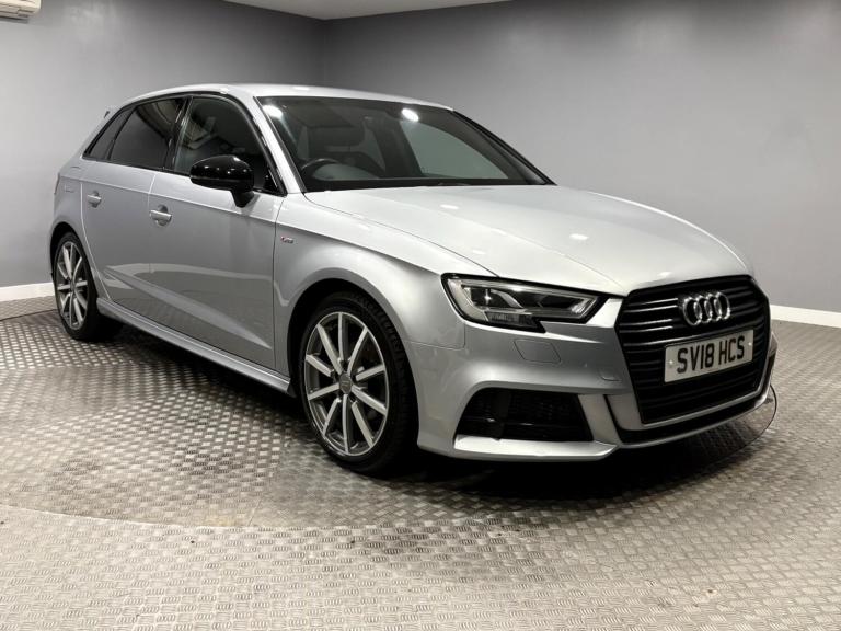2018 Audi A3 1.5 TFSI CoD Black Edition Sportback Euro 6 (s/s) 5dr HATCHBACK Petrol Manual