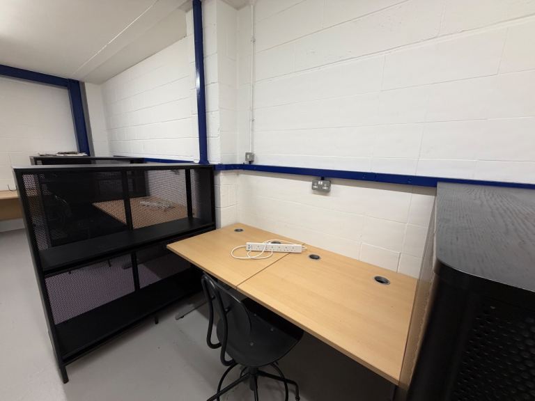 Co-Working/Dedicated Desk in a warehouse