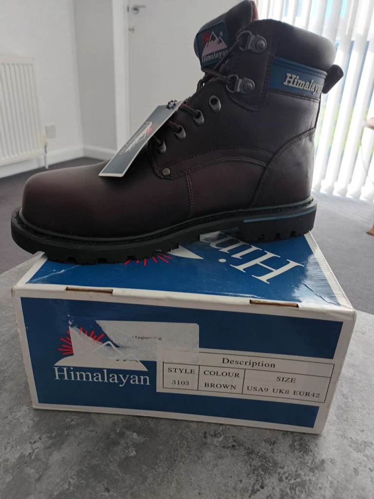 Himalayan Safety Boots, men size 8 uk