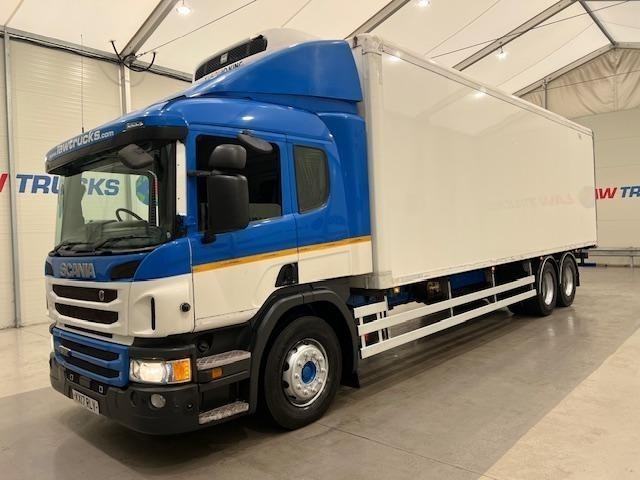 Scania P250 6x2 10 Tyre Sleeper Cab Fridge Box
