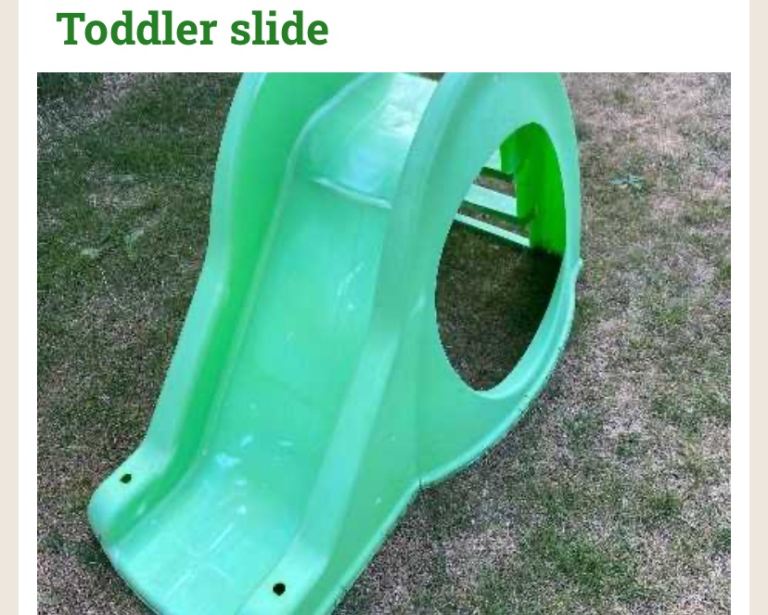 Toddler slide