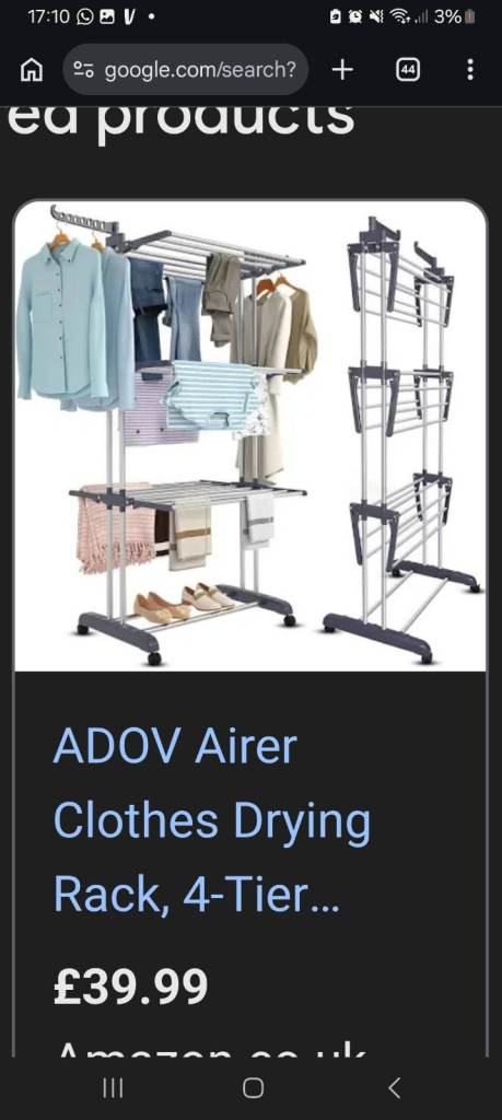 new 4 tier clothes drying rack £20 each
