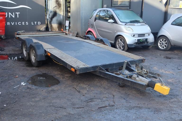2010 Mercedes-Benz Sprinter Car Transporter Trailer Twin Axle 4,50 x 1,75m CHASSIS CAB Diesel Manual