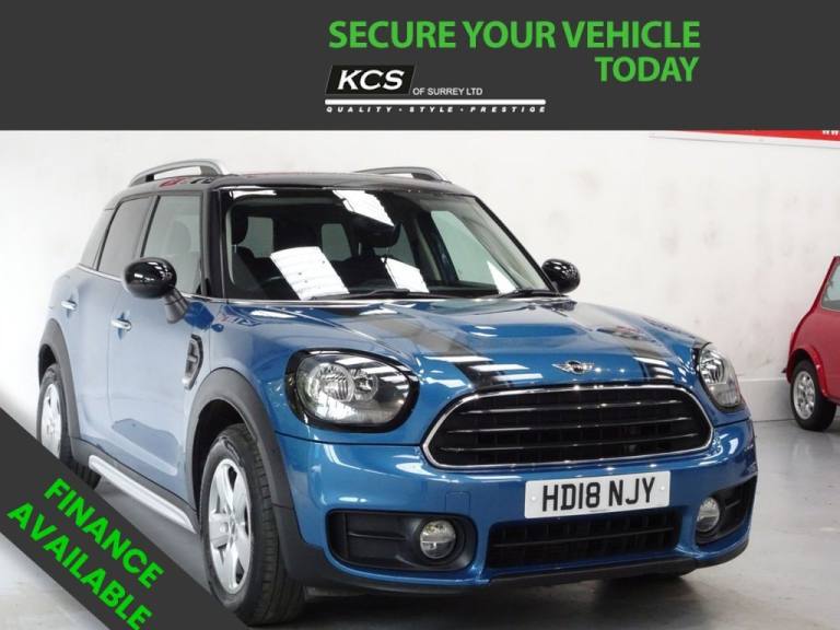2018 MINI Countryman 1.5 Cooper SUV 5dr Petrol Manual Euro 6 (s/s) (136 ps) HATCHBACK Petrol Manual