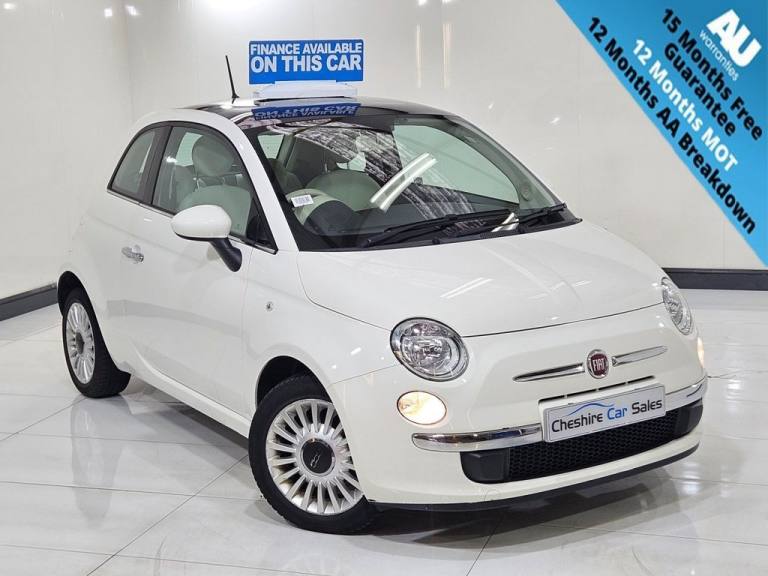2013 13 FIAT 500 1.2 LOUNGE HATCHBACK 3DR PETROL MANUAL EURO 4 (69 BHP)