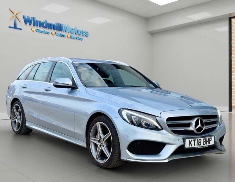 2018 Mercedes-Benz C Class 2.1 C220d AMG Line G-Tronic+ Euro 6 (s/s) 5dr ESTATE Diesel Automatic