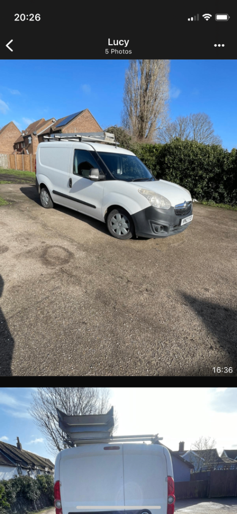 Vauxhall, COMBO, Panel Van, 2012, Manual, 1248 (cc)