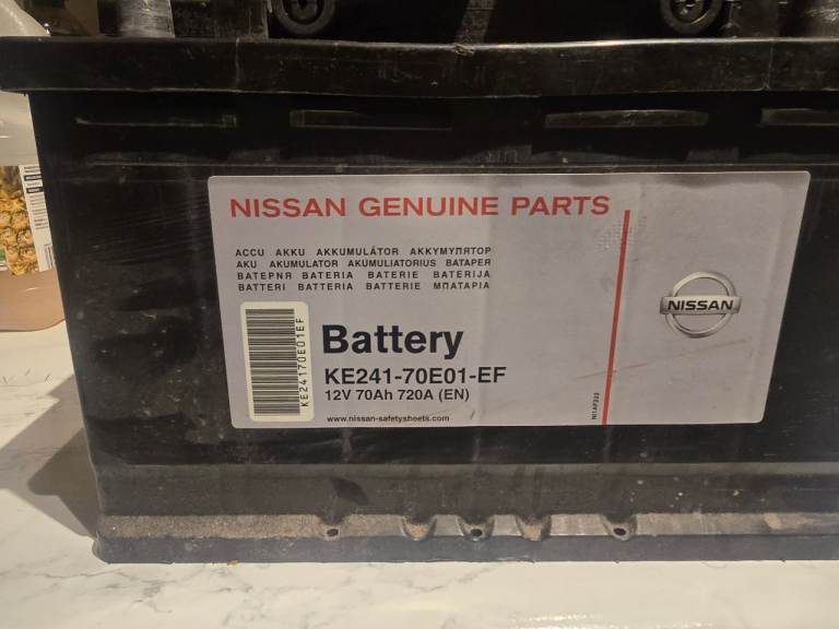 Nissan Qashqai battery