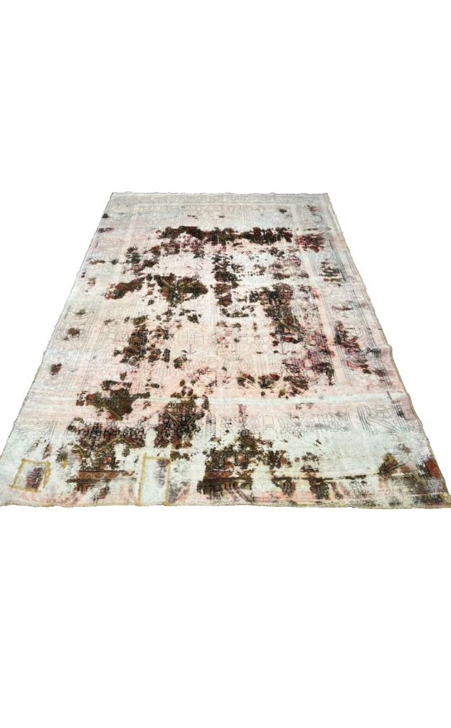 Handmade Persian rug ( modern vintage ) 280x195cm
