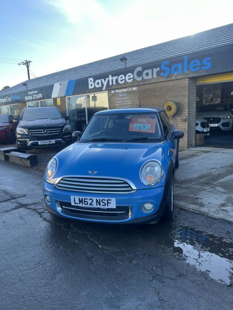 MINI HATCH 1.6 One Hatch Blue Manual Petrol 2012