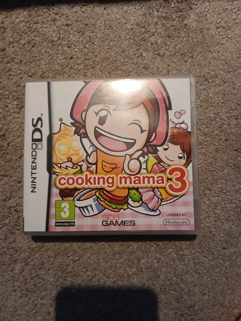 Ds game, cooking mama 