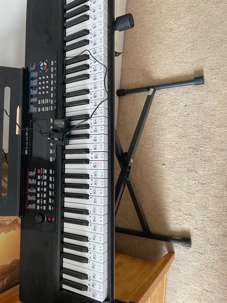 Keyboard and stand