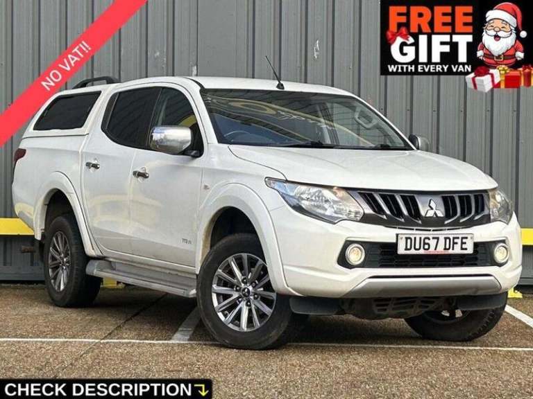 2017 Mitsubishi L200 2.4 DI-D DC Titan 4WD Euro 6 4dr Pickup Diesel Manual