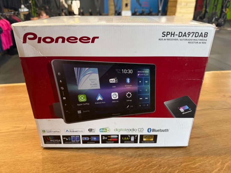 Pioneer SPH-DA97DAB 9” Apple CarPlay / Android Auto Head Unit - Complete