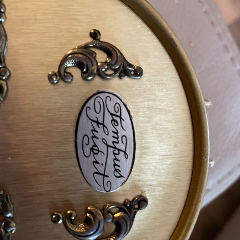 Tempus fugit mantle clock 