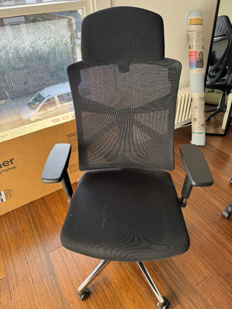Ergonomic Office Chair with Adaptive Backrest