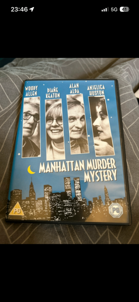 Manhattan Murder Mystery DVD – Woody Allen, Diane Keaton