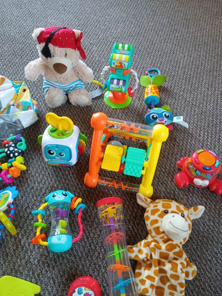 Bundle of baby toys