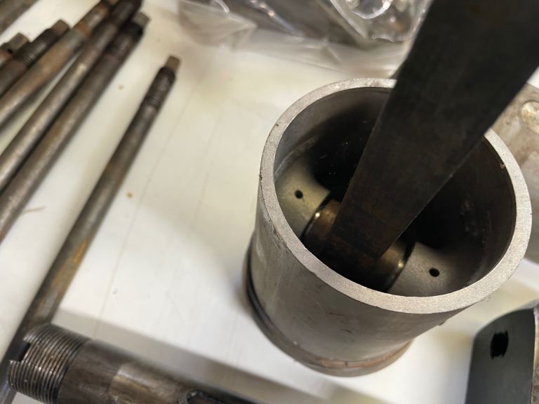 1920's Bentley 3 Litre Pistons, Conrods and Crankshaft